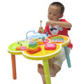 multifunctional wooden table beads wooden table toys colorful beads wooden toys table